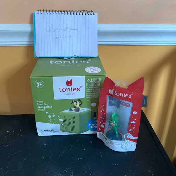 Green Tonie Box with pj masks Gekko Tonie brand new - Picture 1 of 1